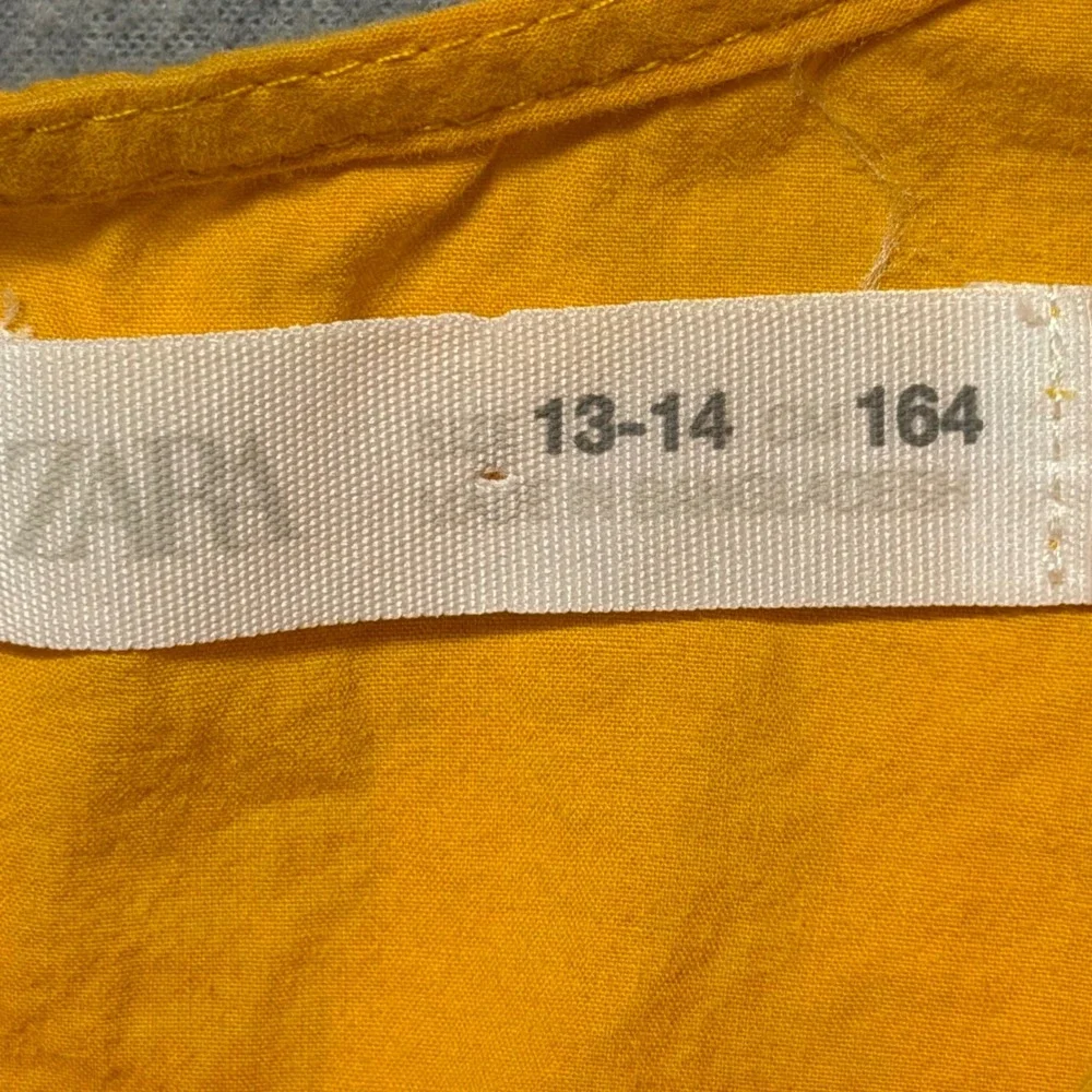 Zara vibrant mustard